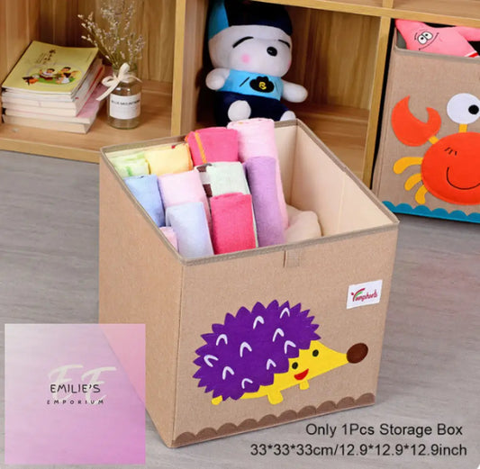 Childrens Storage Box - Hedgehog