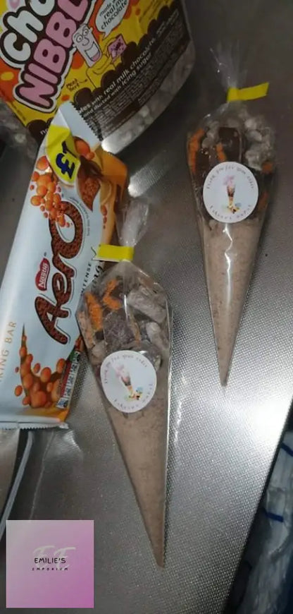 Choc Lick Nibble And A Choice Of Filling Cone