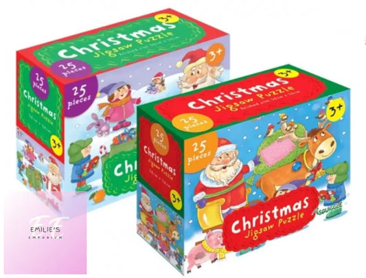 Christmas 25 Pieces Jigsaw Puzzle (Assorted Designs)