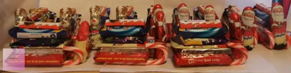 Christmas Chocolate Sleighs - Santa/Elf/Reindeer Pre Order Only