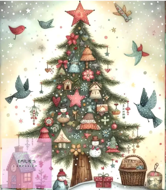 Christmas Tree Diamond Art