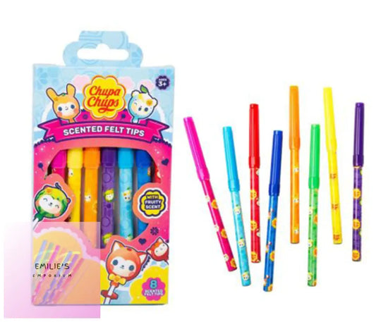 Chupa Chups Scented Felt Pens X 8