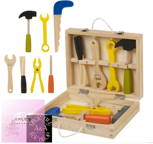 Classic 8Pc Wooden Tool Set