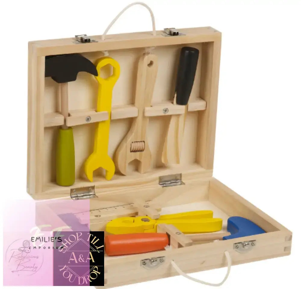 Classic 8Pc Wooden Tool Set