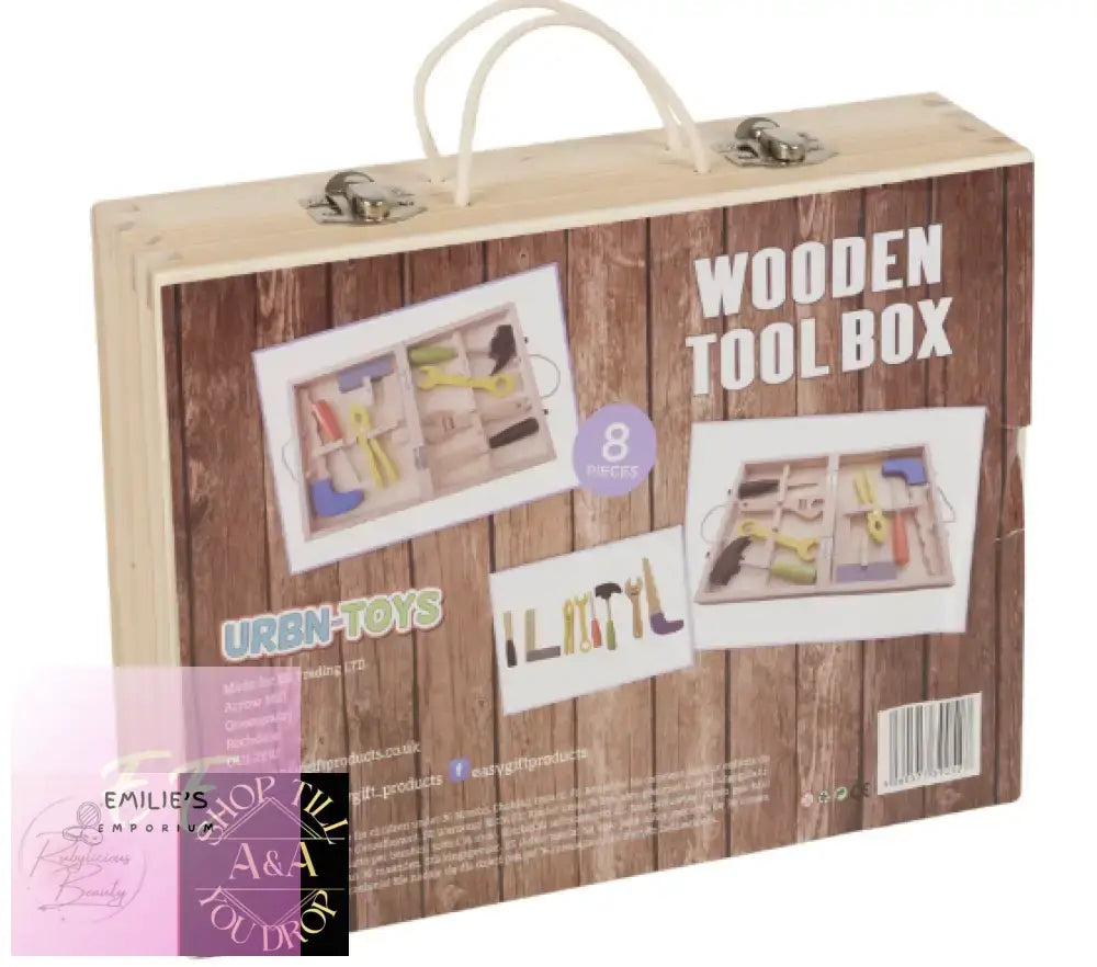 Classic 8Pc Wooden Tool Set