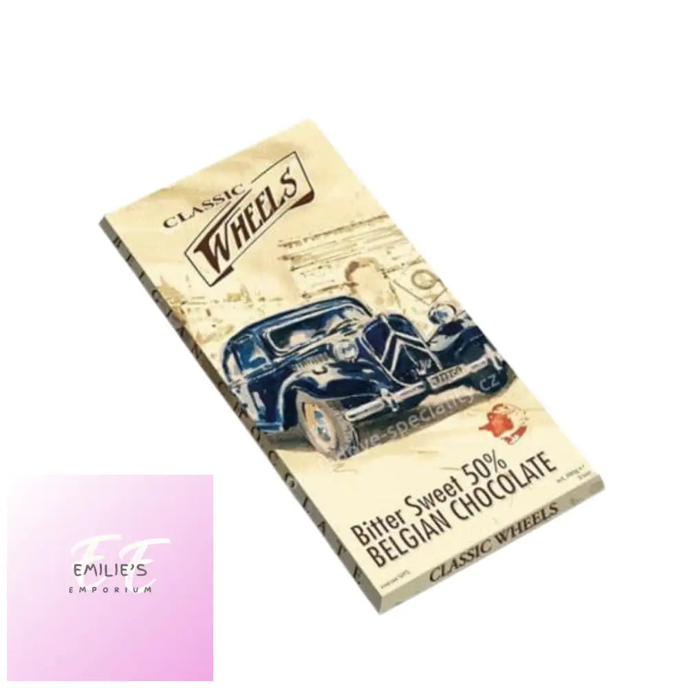 Classic Wheels Dark Chocolate Bar 100G