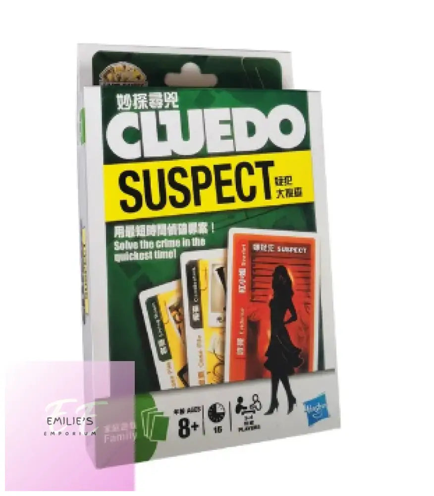 Cluedo Suspect Card Game