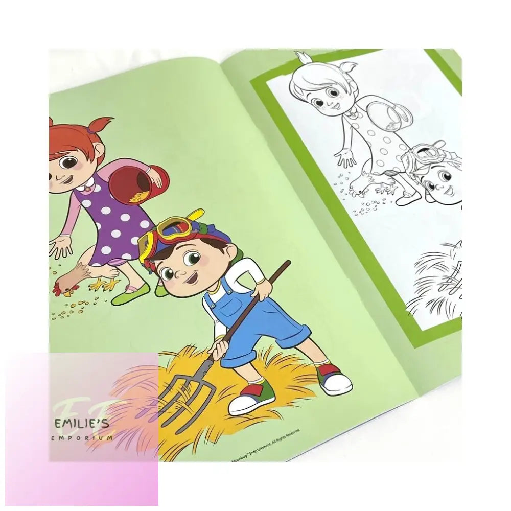 Cocomelon Copy Colour Book