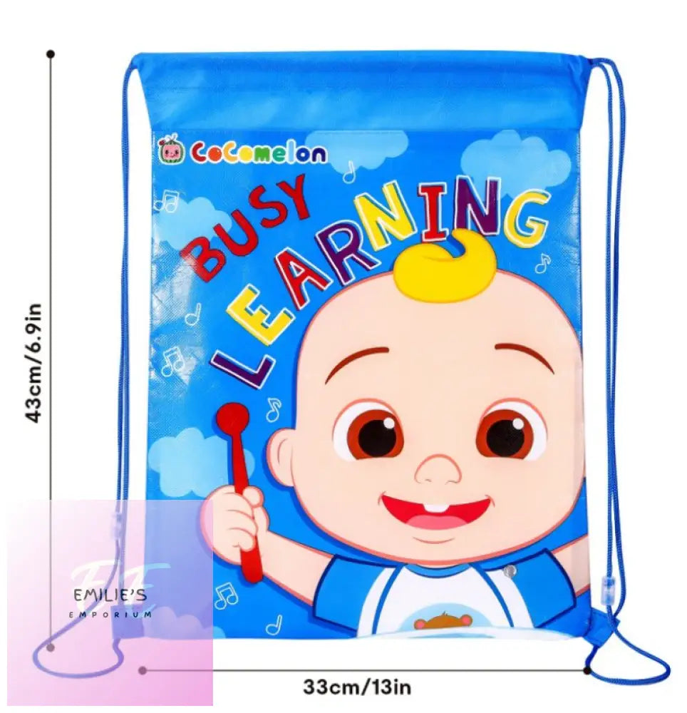 Cocomelon Pull String Bag