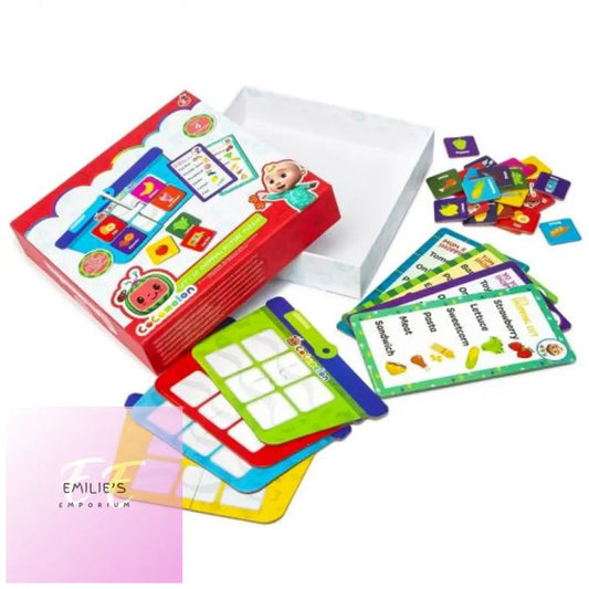 Cocomelon Shopping Puzzle Game Set