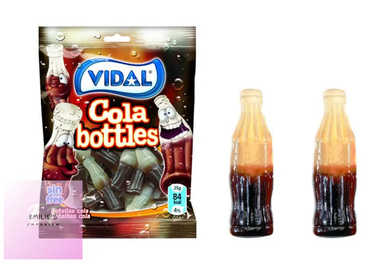 Cola Bottles 90G Bags (Vidal) 14 Count Sweets