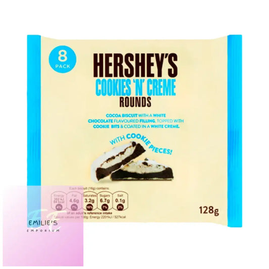 Cookies N Creme Rounds (Hersheys) 7X128G Candy & Chocolate