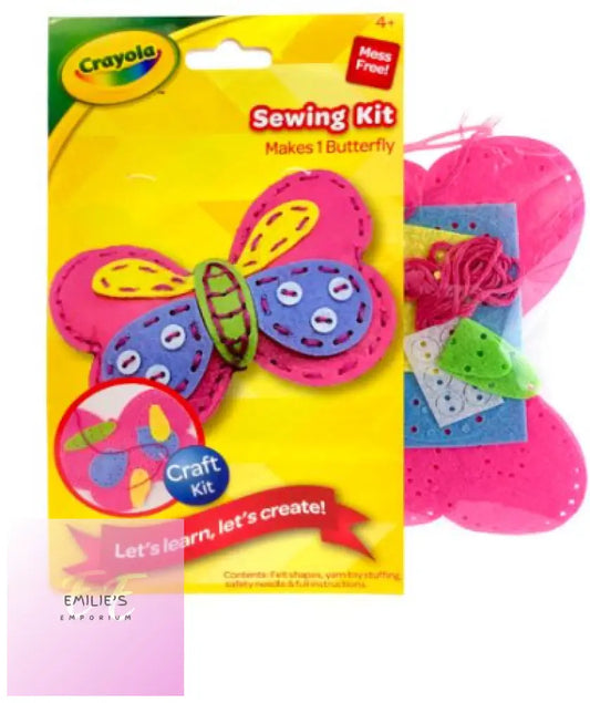 Crayola Cute Butterfly Sewing Kit