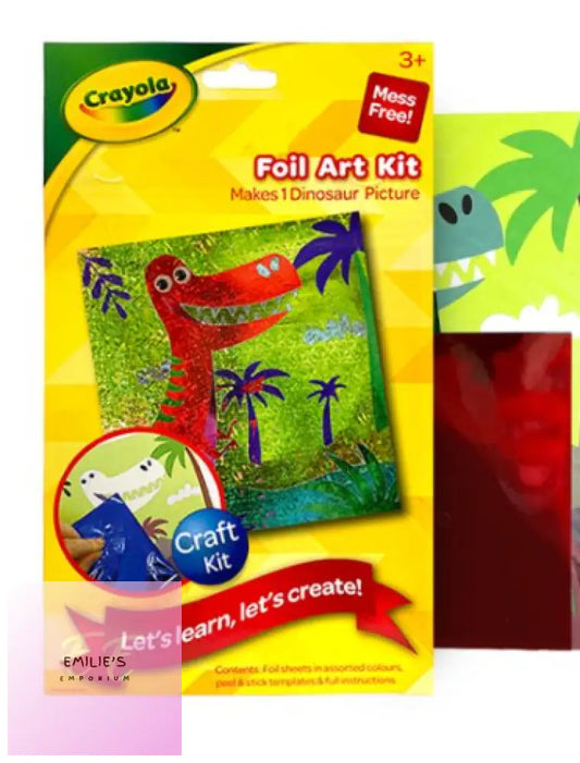 Crayola Dinosaur Foil Art Kit