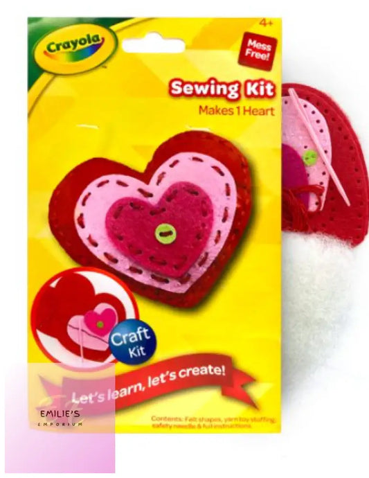 Crayola Heart Sewing Kit