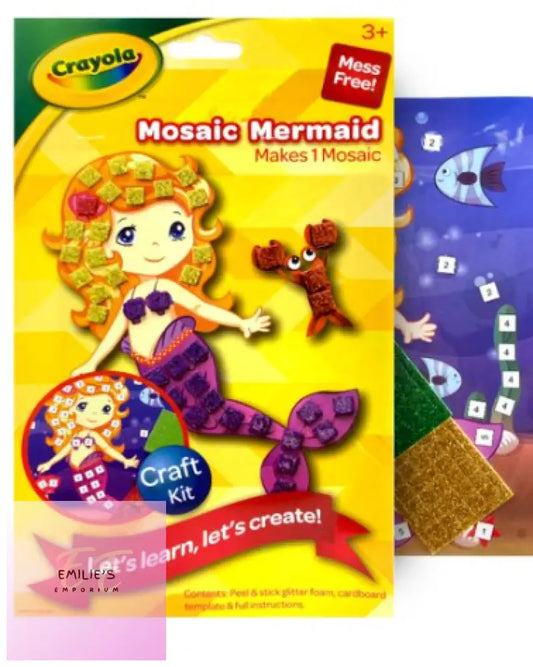 Crayola Mermaid Mosaic Art Kit