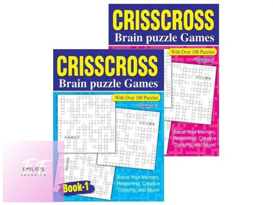 Criss Cross Puzzle Book