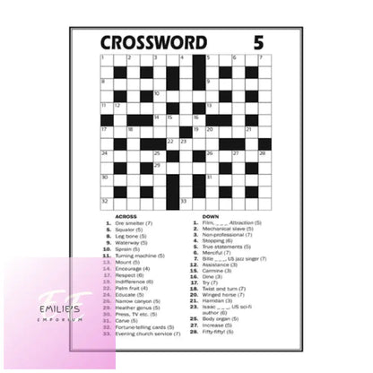 Crossword Puzzles - Assorted