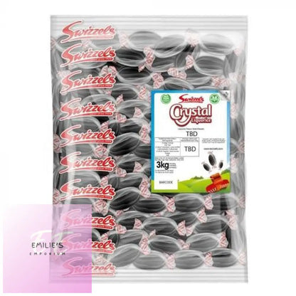 Crystal Liquorice (Swizzels) 3Kg