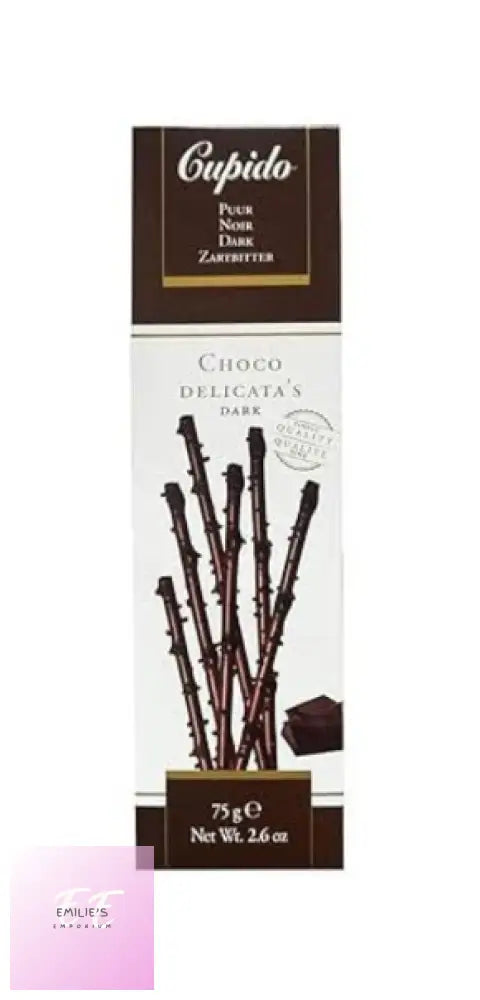 Cupido Box Delicatas Sticks Dark 75G