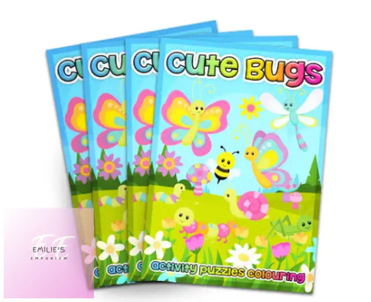 Cute Bugs Mini Activity Book
