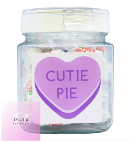 Cutie Pie Love Heart Jar 450G