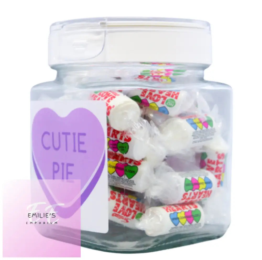 Cutie Pie Love Heart Jar 450G