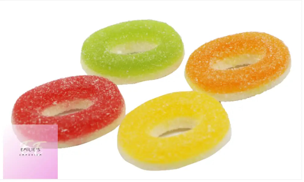 Damla Fizzy Gummy Rings 1Kg