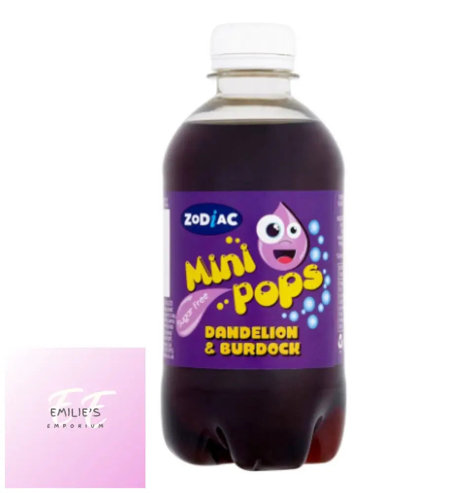 Dandelion & Burdock Mini Pops Bottles (Zodiac) 12X330Ml