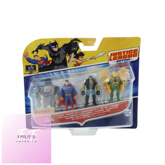 Dc Comics Justice League Mighty Mini Character Figures 3 Pack