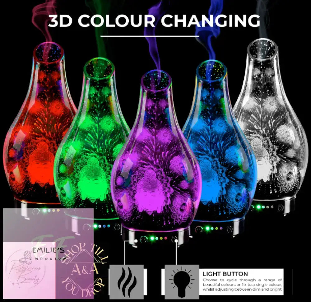 Desire Buddha Colour Changing Aroma Humidifier