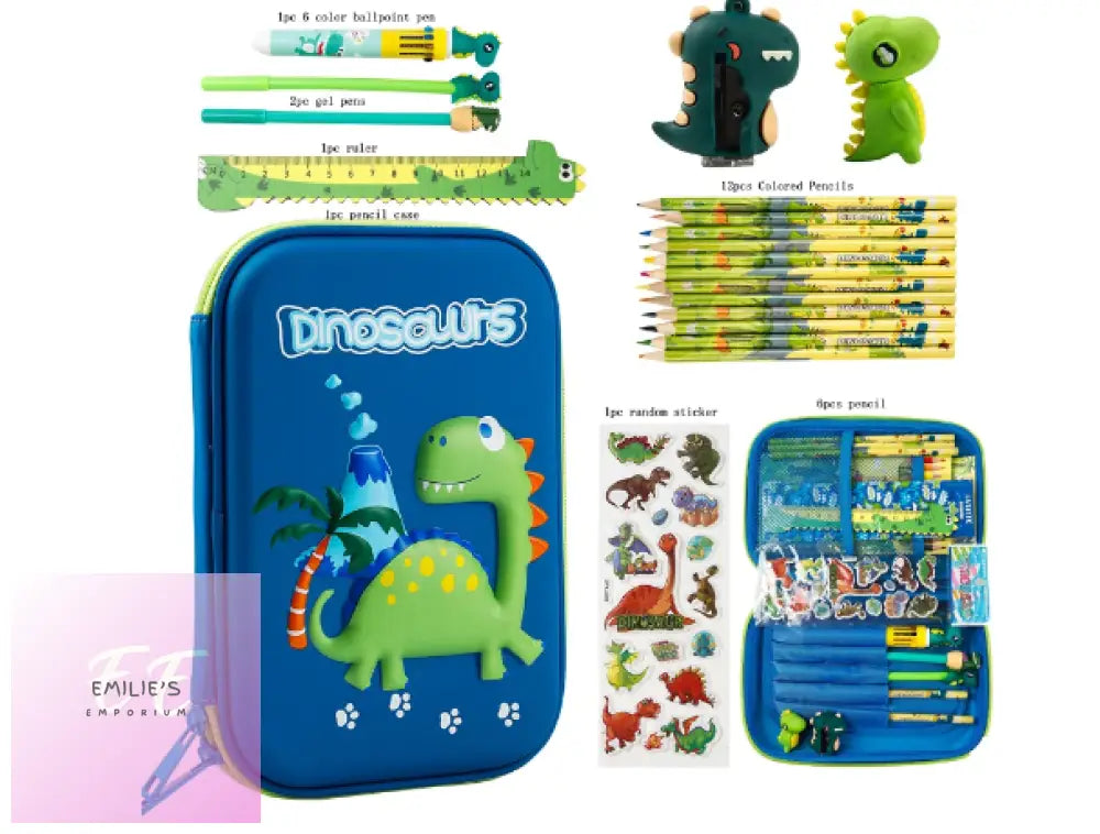 Dinosaur 26 Piece Stationery Set