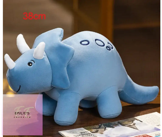 Dinosaur Blue Plush Toy 38Cm