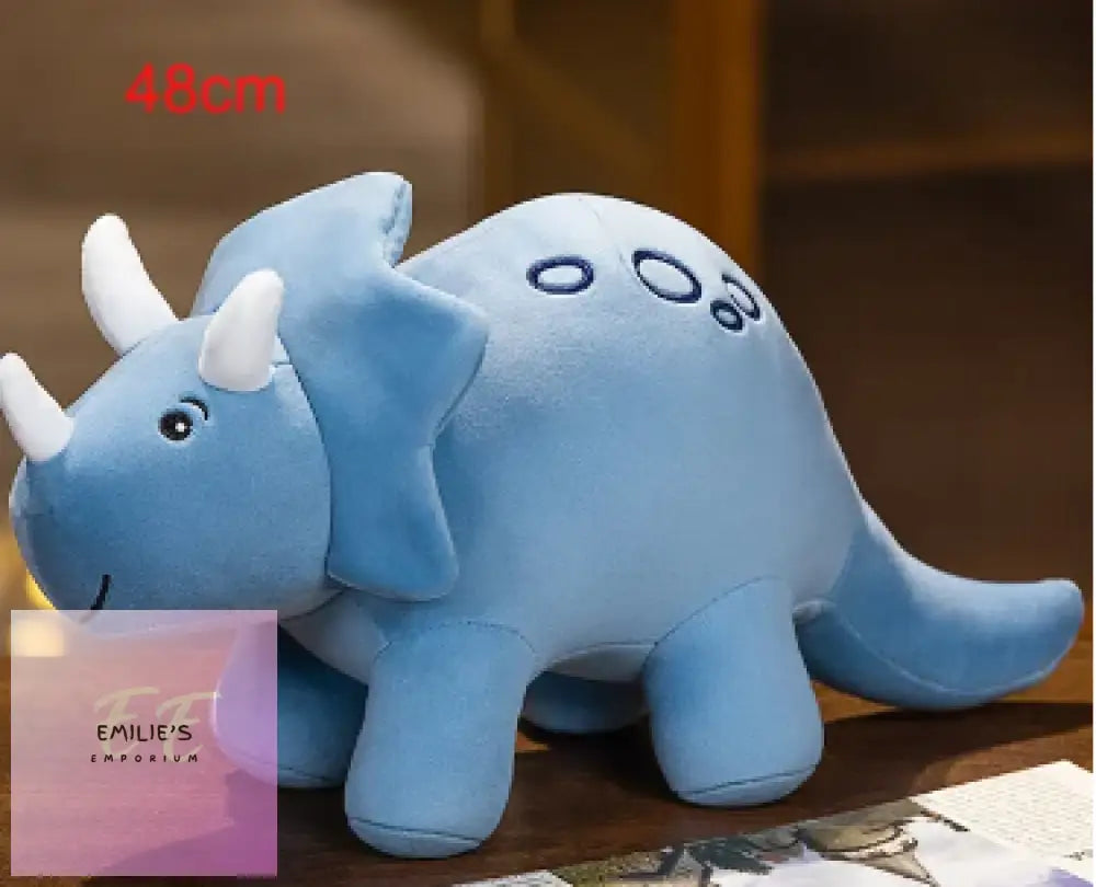 Dinosaur Blue Plush Toy 48Cm