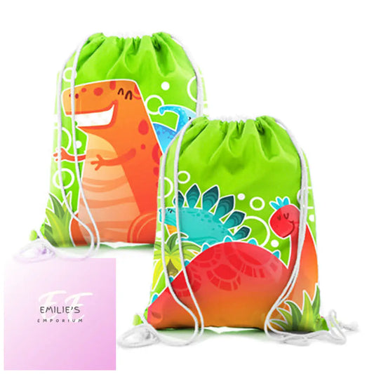 Dinosaur Mini Drawstring Bag