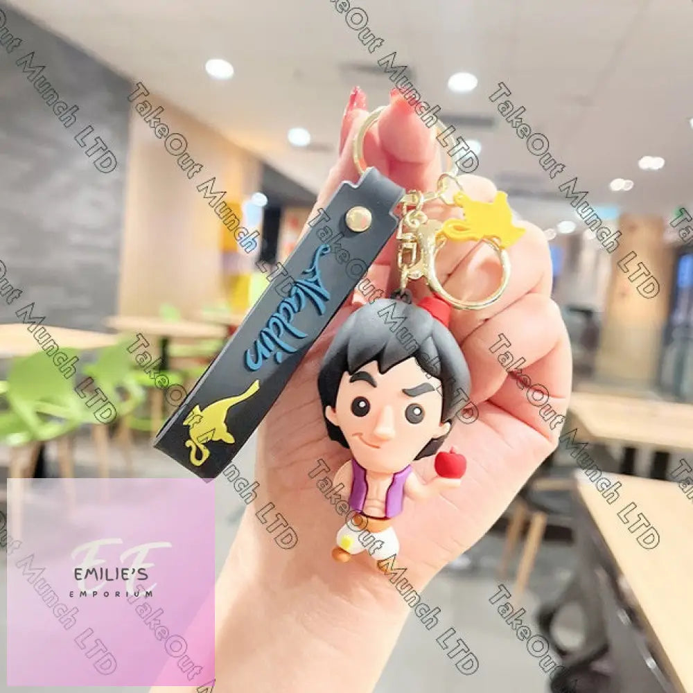 Disney Aladdin Keyrings - Choice Of Design