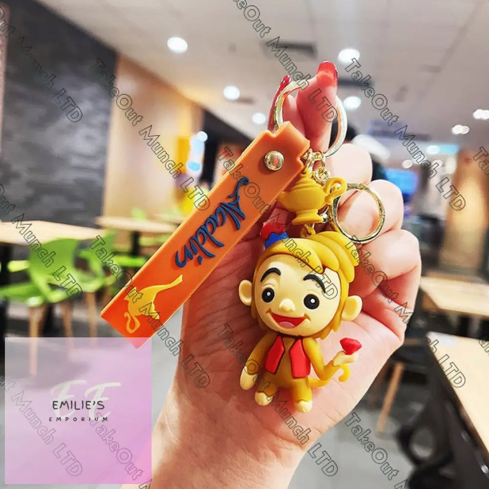 Disney Aladdin Keyrings - Choice Of Design Abu