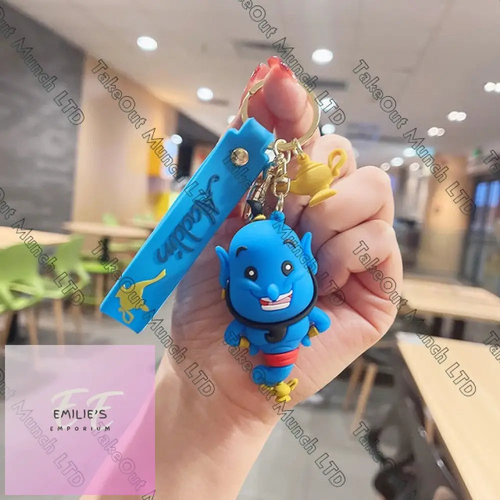 Disney Aladdin Keyrings - Choice Of Design Genie