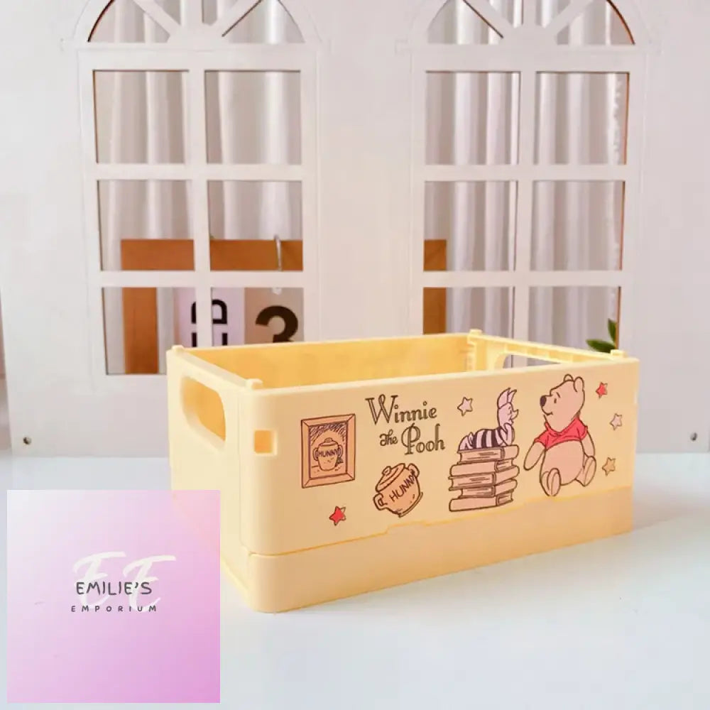 Disney Desktop Storage Box - Choice Of Design Winnie The Pooh