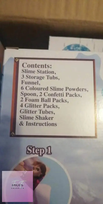 Disney Frozen 2 Sparkling Snow Slime Station