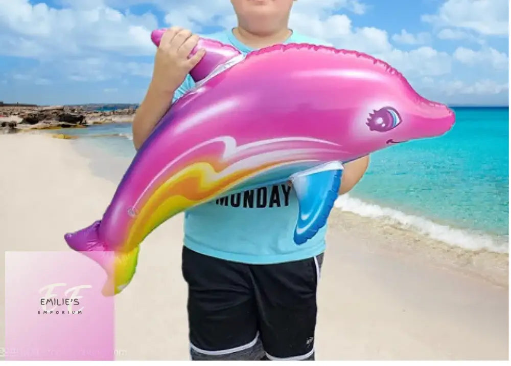 Dolphin Inflatable Beach Toy 85Cm