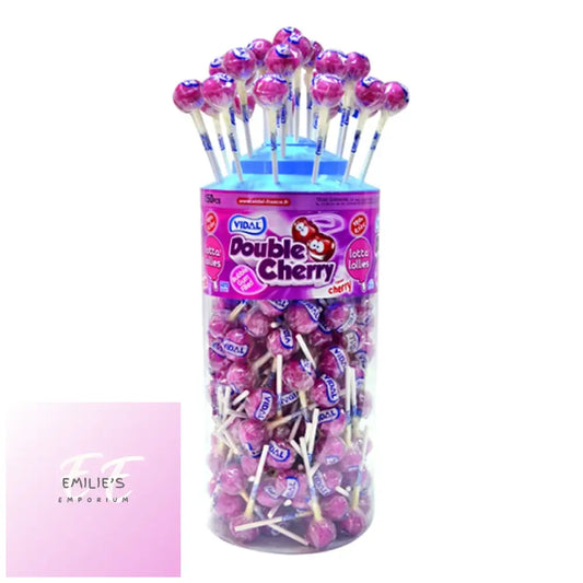Double Cherry Lolly (Vidal) 150 Count Candy & Chocolate