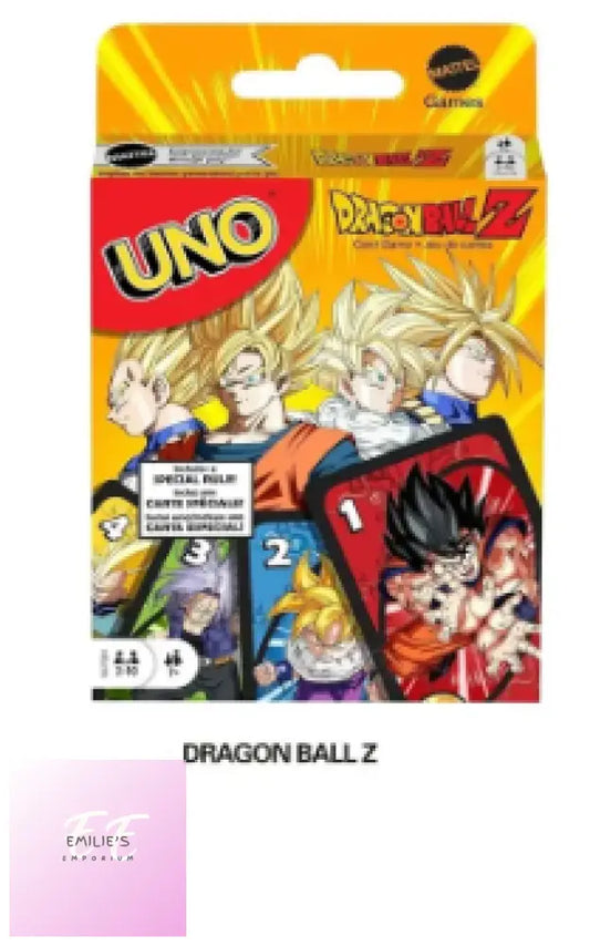 Dragon Ball Z Uno Card Game