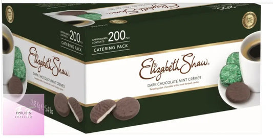 Elizabeth Shaw Dark Choc Mint Cremes 2.45Kg (200 Pcs)