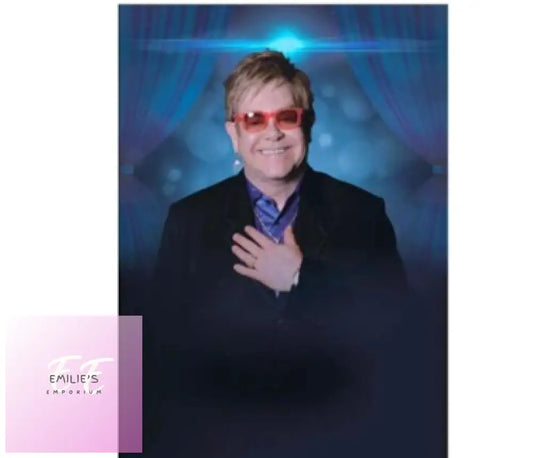 Elton John Diamond Art 20X15Cm