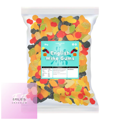 English Wine Gums (Candycrave) 2Kg