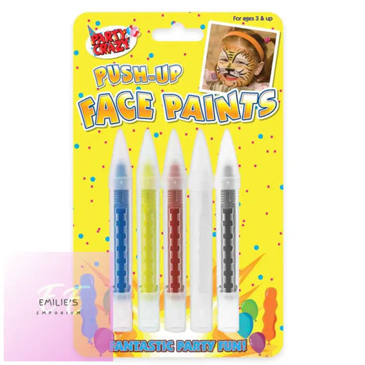 Face Paint Crayons - 5 Pack