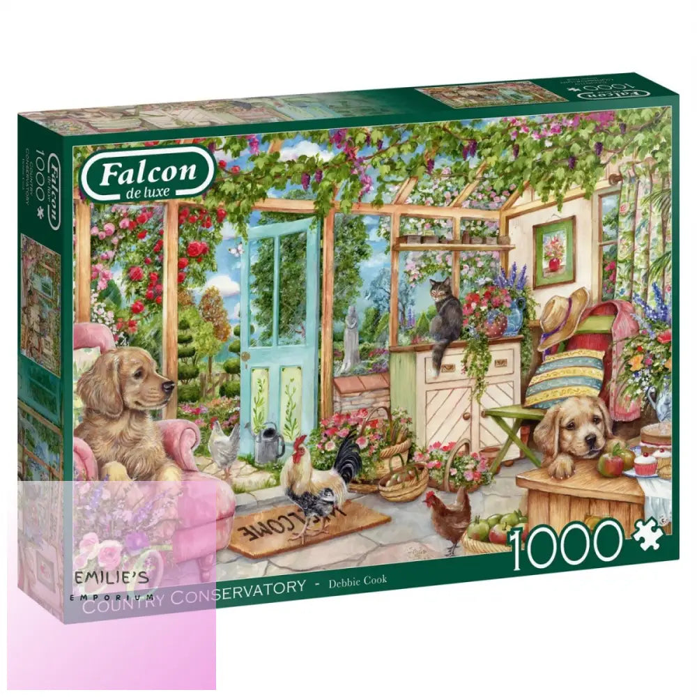 Falcon Country Conservatory 1000 Piece Jigsaw Puzzle