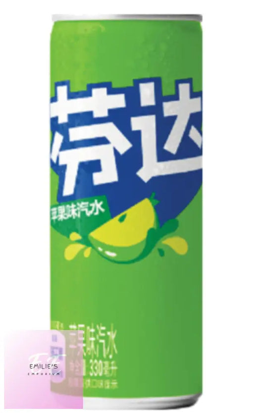 Fanta Green Apple 330Ml (Chinese)