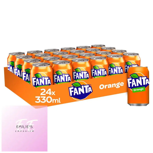 Fanta Orange Cans 24X330Ml
